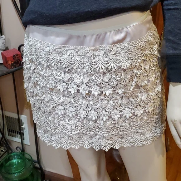 Alythea Lace Skirt Medium GORGEOUS !!! - Picture 2 of 5